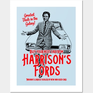 Harrison Ford Car Dealership Posters and Art